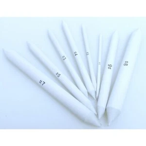 Papierwischer 8er Pack / Estompen in verschiedene Größen Radiergummi aus Papier - Bild 1 von 1