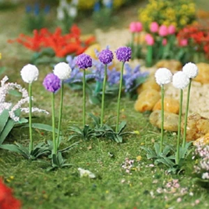 MP Scenery Products 75033 - N Scale - Allium Giganteum 3/8" Height, 27/pk - Picture 1 of 1