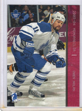 OWEN NOLAN 2003-04 BAP MEMORABILIA RUBY #63 (137/200)