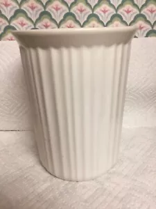 Corning French White Crock Utensil Holder 6.25” Corelle Coordinates NOS w/ Tag - Picture 1 of 6