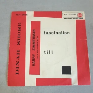 Dinah Shore Harry Zimmeman Descination Till 45 Italy Press 1958 - Bild 1 von 4