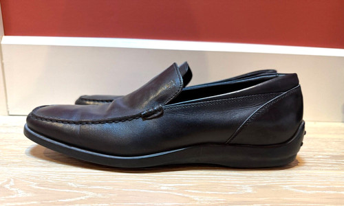 Mocassini uomo Tod’s in pelle nera taglia 10