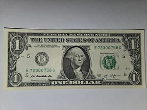 1  Group USA BILLS $1 x 10 UNCIRCULATED  NOTES CURRENCY LEGAL 1 DOLLAR NOTES - Picture 1 of 5