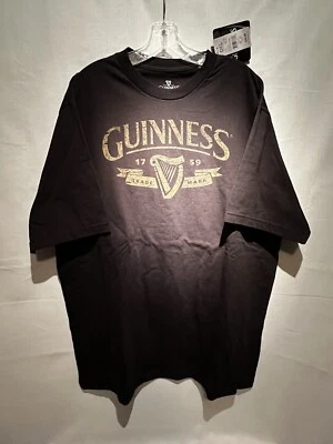 吉尼斯 T 恤,男女通用,男式 XLT X 码高,全新带标签 — 第 1/4 张图片