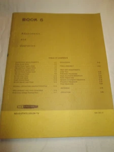 Heathkit Adjustment and Operation Book 5 Assembly Manual 595-1381-01 - Bild 1 von 4