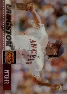 1995 Sportflix #87 Mark Langston - NM-MT - Image 1 of 2