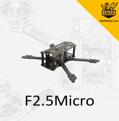 F2.5Micro 2.5'' Tiny Whoop Drone FPV Freestyle Mini Carbon Frame RC Racer AMAX - Bild 1 von 3