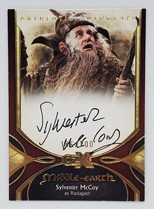 2022 Cryptozoic CZX Middle Earth Autograph SC-R Sylvester McCoy as Radagast /200