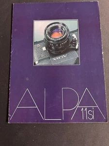 #A0982-ALPA 11Si Folleto, Folleto - Imagen 1 de 3