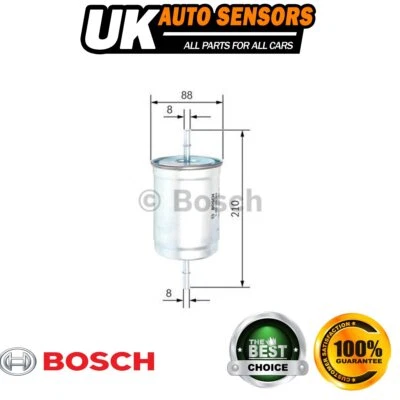 Filtro de combustible Bosch para Volvo V70 V40 S40 S60 S80 XC70 30817997 Foto 1 de 4