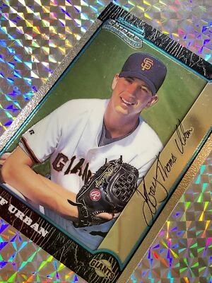 1999 BOWMAN CHROME JEFF URBAN #82 GIANTS ROOKIE C STORE MORE RARE - Image 1 of 3