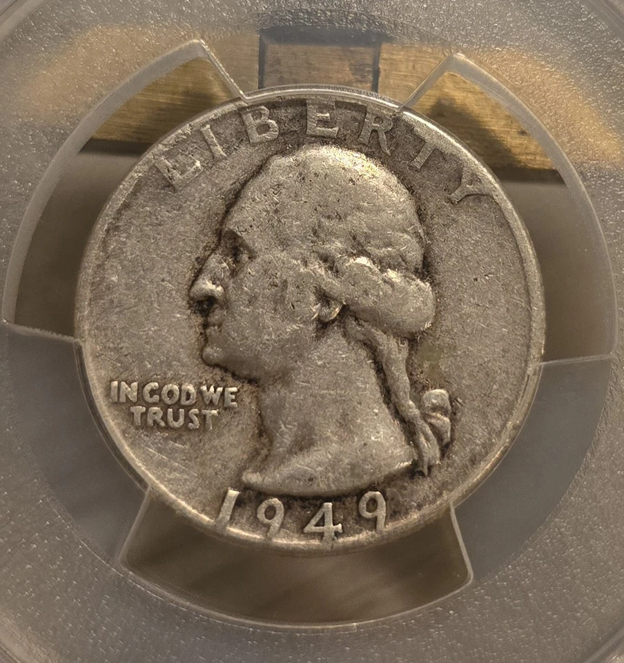 1949 Washington Quarter-PCGS F15 - Image 1 of 4
