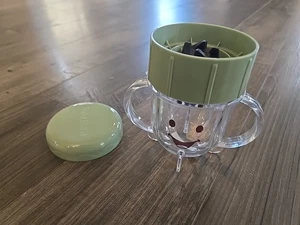 Baby Bullet Küchenmaschine Maschine kurze Tasse mit Deckel Ersatzteile SAUBER - Bild 1 von 7
