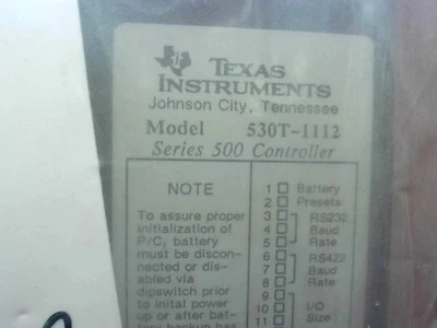 Texas Instruments 530T-1112 Series 500 Controller Module - Image 1 of 3