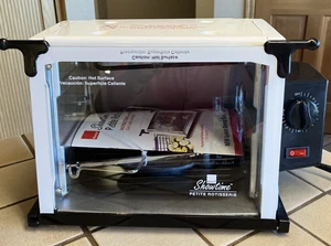 SHOWTIME PETITE ROTISSERIE NEW WITH ACCESSORIES & INSTRUCTIONS NO BOX - Picture 1 of 11