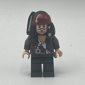 Lego Captain Jack Sparrow 4193 4194 4195 Pirates of the Caribbean Minifigure S24