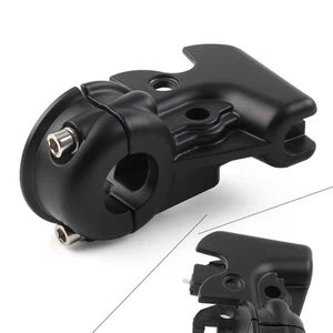 Clutch Lever Mount Bracket Perch For Harley Dyna Street Bob Wide Glide Softail - Picture 1 of 12
