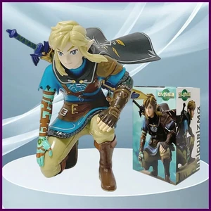 Anime 12cm Legend Of Zelda Link Kingdom Of Tears Squatting Position Figur - Bild 1 von 26