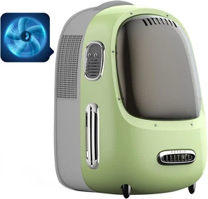 Katzenrucksack Träger mit eingebautem Lüfter & Licht, Airline-zugelassen Haustier Rucksack Bub - Bild 1 von 12