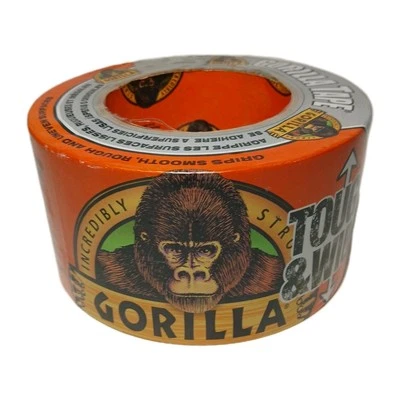 Gorilla 2.88 In. x 25 Yd. Tough & Wide Heavy-Duty Duct Tape, Silver 105680 - Image 1 of 4