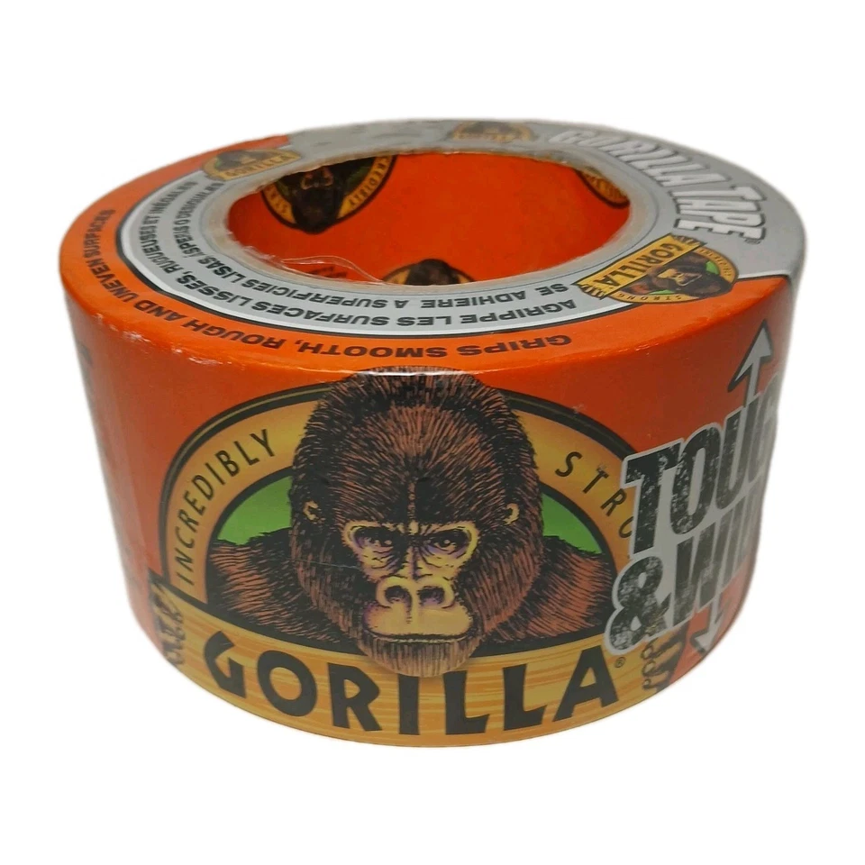 Gorilla 105686 Tough & Wide Silver Tape 2.88 Inch X 25 Yard