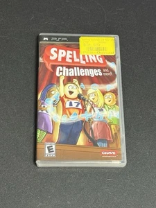 Desafíos ortográficos y más Sony PSP completo en caja - Imagen 1 de 3