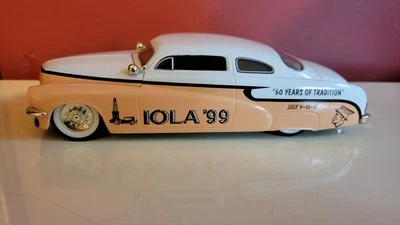 1949 Mercury Custom Diecast Car Iola 1999 w key Liberty Classics Bank No  Box  - Image 1 of 4