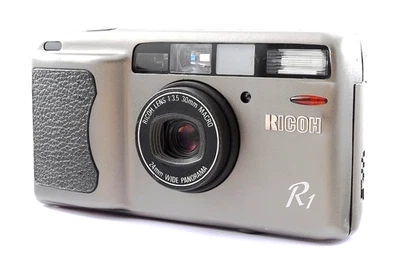 [READ, TESTED] RICOH R1 Gray Point & Shoot 35mm Film Camera from JAPAN - Image 1 of 4