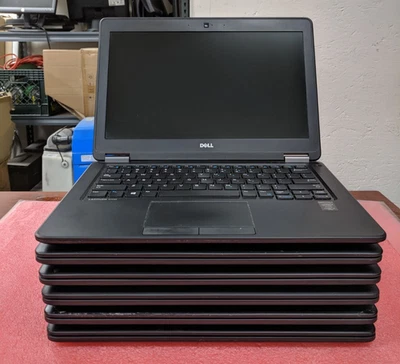6x Dell Latitude E7250 12.5" i7-5600U 4GB-8GB RAM No OS/HD *BIOS/READ* LP178DS - Image 1 of 4