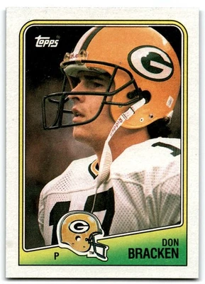 1988 Topps Don Bracken Rookie Green Bay Packers #320 - Image 1 of 2