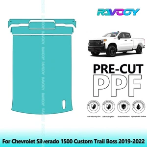 Protection PPF Kit For Chevrolet Silverado 1500 Custom Trail Boss 2019-2022 - Picture 1 of 7