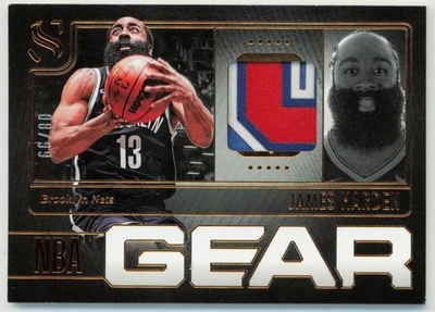 2024-25 Panini Silhouette NBA Gear Bronze #30 James Harden Jersey /99  - Image 1 of 2