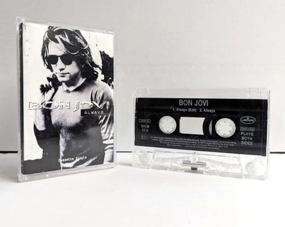 BON JOVI ALWAYS CASSETTE SINGLE  Vintage 1994 Mercury/PolyGram Fully Play Tested - Image 1 of 4