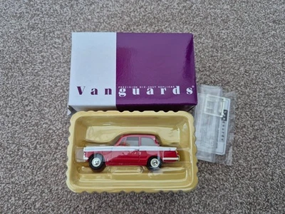 1/43 CORGI VANGUARDS TRIUMPH HERALD RED & WHITE DIECAST MODEL CAR VA00513 BOXED - Image 1 of 4