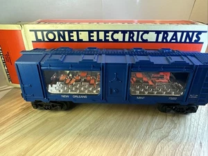 NIB O GAUGE LIONEL O GAUGE No. 7522 NEW ORLEANS MINT CAR FROM 1984  (Gold BARS!) - Picture 1 of 22