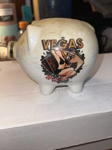 Vintage Las Vegas Sparschwein - Bild 1 von 7