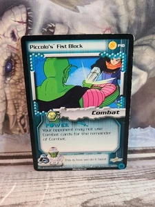 DBZ Dragon Ball Z Piccolo's Fist Block P10 CCG Limited Cell Saga MP Score - Picture 1 of 3