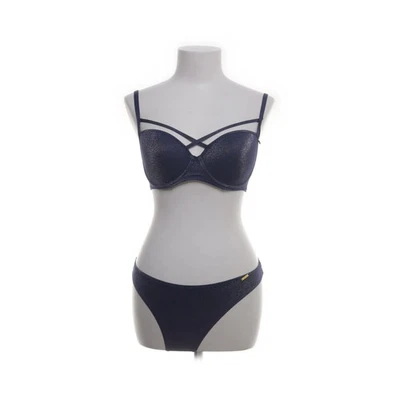 Sapph, Bikini, Größe: 70C, Elasthan/Polyamid/Polyester, Blau/Silber #DHa - Bild 1 von 4