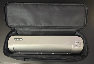 Xerox Mobile Scanner W/ Travel Case - No Cords But Working - Image 1 of 2