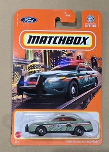 2023 Matchbox Green Ford Police Interceptor/Fire-Rescue/Fire-District NEW! - Picture 1 of 6