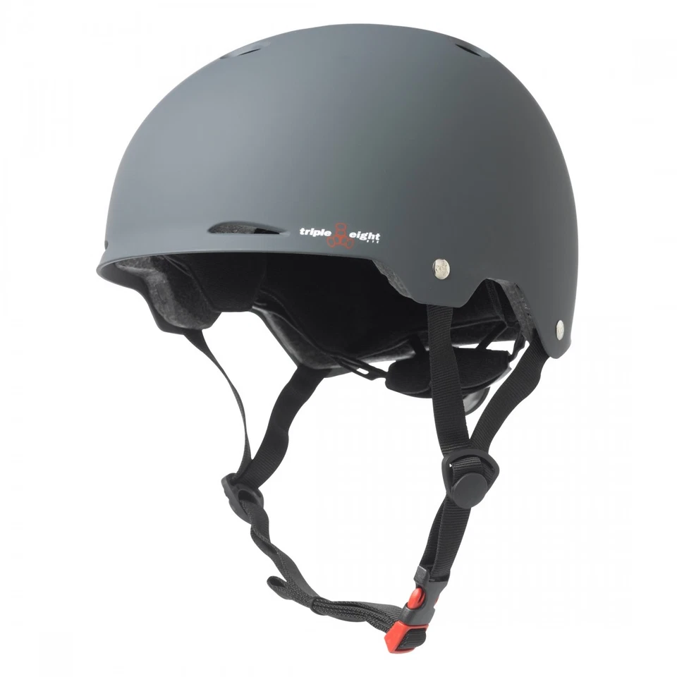 Capacete de BMX e skate Triple Eight Gotham com certificação dupla - Metal arma, concha ABS, - Imagem 1 de 1