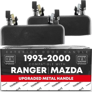 Exterior Door Handle, Left & Right for Ford Ranger Mazda B2300 B2500 B3000 B4000 - Picture 1 of 5