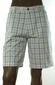 Nuevos Pantalones Cortos a Cuadros Para Hombre Izod Lujo Deportivo Azul Riviera Frente Plano Madrás 42 - Imagen 1 de 1