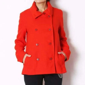 Desigual Abrig Puede P Guisante Algodón Rojo Mujer Ds4 Talla 38/UK10 - Imagen 1 de 7