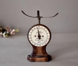 Retro Marketplace Cast Iron Scale Vintage Kitchen Scale Food Line Scale - Picture 1 of 5