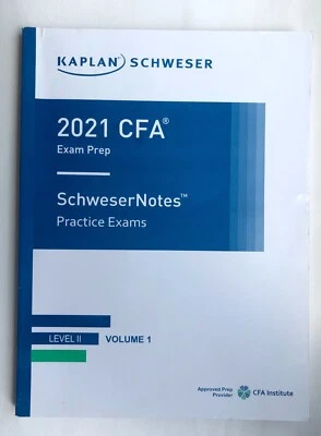 3 x 2021 CFA Kaplan Schweser Notes Level 2 Book 1 Ethical Professional Standards - Image 1 of 3