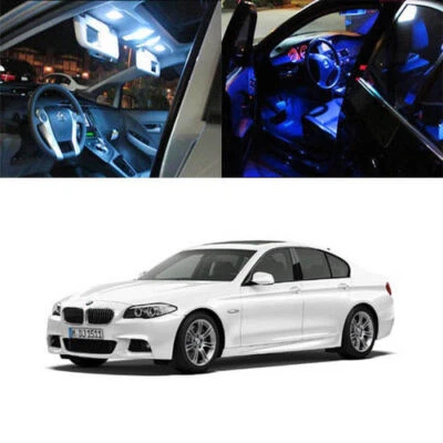 12-Light SMD Full LED Interior Lights Package Deal For 2011-17 BMW F10 5 Series - Image 1 of 4