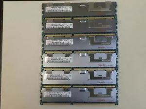 48GB (6X8GB) Memory DDR3 PC3-10600 ECC REG Comp to Dell SNPX3R5MC/8G A3078601 - Picture 1 of 3