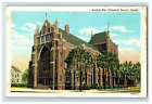C 1910 Scottish Rite Cathedral Peoria Illinois Postcard P191e