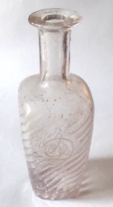 Antique Empty LAZELL DALLEY & CO. APRIL 29, 1890 Clear Glass Bottle (n2) - Picture 1 of 6